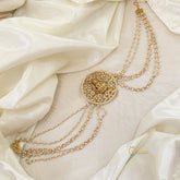 Lakshmi Bun Billai with Maatil -Bridal Jada Billai -Pearl Maatil -G10912